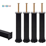 4 PCS Bed Rack Support Legs Adjustable Height 20 to 22cm Heavy Duty Bed Center Frame Slat Feet