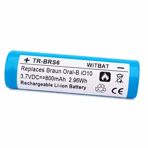 [TR-BRS6] for Braun Oral-B iO10 iO6 iO7 iO8 iO9 Electric Toothbrush Replacement Battery