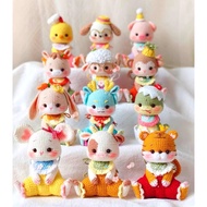 [Ready Stock]Cute handmade crochet 12 Zodiac animals handcrafted gift hand woven Decoration item Col