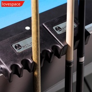 LOVESPACE 1Pc 2-5 Holes Foam Billiard Cue Holder No Adhesive Base Pool Cue Stand Billiard Table Acce