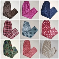 Adult Pajama Pranela Flannel Type Sleepwear Makapal Pajama Pants for Women