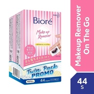 BIORE Make Up Remover Wipes Twin Pack 2 x 44's