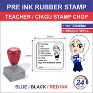Pbd Rubber Stamp + Review Stage Mastery Classroom Assessment Cop Review Teacher Teacher ustazah Mual