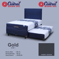 Central SpringBed Gold 2in1