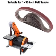 15 Pcs 1X30 Inch Aluminum Oxide Sanding Belts Heavy Duty Sanding Belts Multipurpose Abrasive Belts f