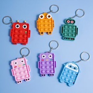 ROSA & TRINA - Pop It-兒童減壓機械人鎖匙扣(隨機)