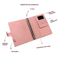 Plain A5 Binder Ring 20- a - Trendy Binder A5 agenda kpk plain agenda exclusive premium binder