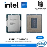 USED INTEL i7 14700K 5.6GHz Gaming | Editing | Office | Workstation | 3D Modeling CPU | Processor (T