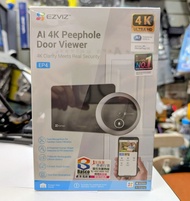＜荃灣門市現貨＞ 全新行貨 Ezviz - EP4 4K 全無線智慧貓眼攝像頭連門鈴 AI 人工智慧辨識功能 5.5" 彩色觸控屏幕 6米 PIR 智能人體感應 內置 7100mAh 充電池 IP54
