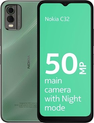 Nokia C32 หน่วยความจำ RAM 4 GB ROM 128 GB สมาร์ทโฟน โทรศัพท์มือถือ มือถือ โนเกีย หน้าจอ 6.5 นิ้ว Unisoc SC9863A Octa แบตเตอรี่ 5000 mAh ชาร์จไว 10W