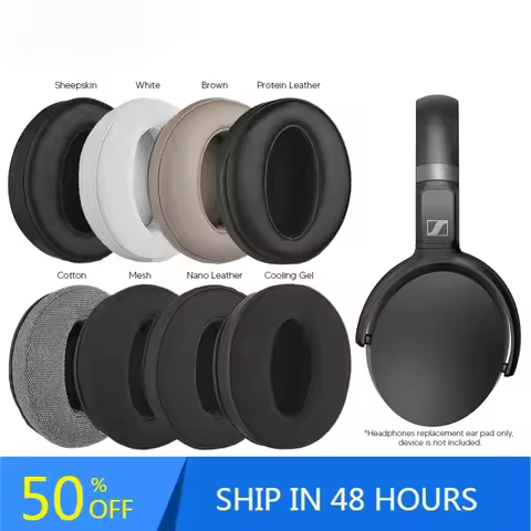 Replacement Ear Pads For Sennheiser HD 450BT 458BT 300 4.30 4.20 400S 350BT Headphone Accessories Ea