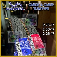 225-17 250-17 275-17 CAMEL TT100 CM519 CM527 Bunga Sotong Tube Type Tyre Tayar Pakai Tiub