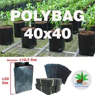 Polybag tanaman ukuran 40x40 isi 50 pcs / polybag tebal murah ukuran 40x40 isi 50pcs