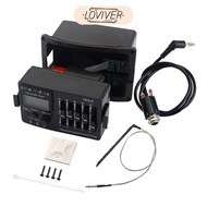 [LOVIVER] 5 Band EQ  Piezo Pickup Pickup EQ-7545R Acoustic Guitar Preamp Amplifier