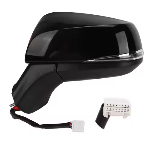 Gloss Black Power Heated Side Mirror with Turn Signal BSM for Toyota RAV4 XA50 2019 2020 2021 2022