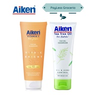 Aiken Tea Tree Oil Facial Cleanser / Foam / Pembersih Muka 100g Facial Wash Cleanser