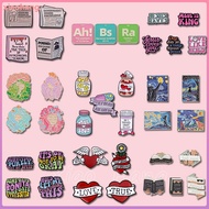 3-6pcs/set Oil Painting Enamel Pin Quotes Brooch Saying Sunflower Oil Brooches Lapel Badges Jewelry 