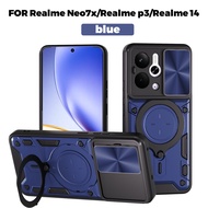 For Realme 14 14T C55 P3 Ultra GT3 GT NEO 5 Neo 7X Lens slide cover sliding window rotating bracket 
