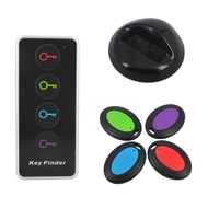 ▬▫☁ Hot 4 In 1 Advanced Wireless Key Finder Remote Key Locator Phone Wallets Anti-Lost With Torch Function 4 Receivers And 1 Dock