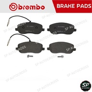 BREMBO Front Brake Pads CITROEN C8 (2.0 2.2) '02- PEUGEOT 807 (2.0) Expert (1.6 1.9 2.0) '02/P23 090