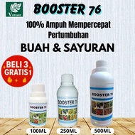 BOOSTER 76 Organic Fertilizer Buy 3 get 1 free, Fertilizer Stimulant, Fruit, Flower, and Other Plant