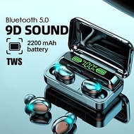 JG TWS F9 BLUETOOTH HEADSET + POWERBANK LED TRUE WIRELESS EARPHONE