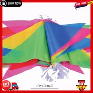 Colorful Triangle Cloth Flags - Decorative Flags - Bunting Flags Banner Decorative Flags Festival Fl