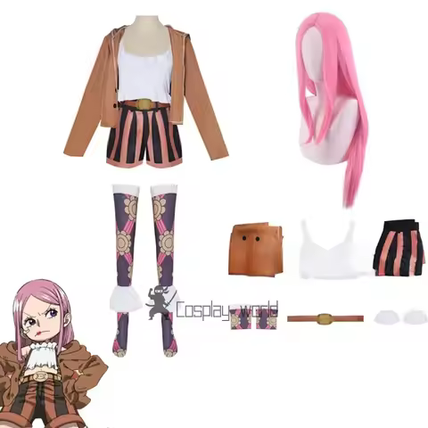 Jewelry Bonney Cosplay Costume Sabaody Island Hooded Coat Uniform Shorts Adult Woman Carnival One An