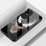 Case For OPPO Reno 10 5G 10 Pro 5G 11 5G 11F 5G Phone Movie Character Shockproof Glass Shell