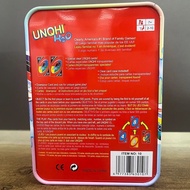 Board Games UNO H2O Card Game WaterProof Pressure Proof PVC Plastic Transparent Kids Toys Playing Ca
