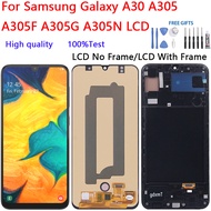For Samsung Galaxy A30 A305 A305F A305G A305N LCD Display Touch Screen Digitizer Assembly Replacemen