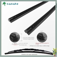 TAMAKO Car Wiper Blade, Durable 14/16/17/18/19/20/21/22/24/26/28 Inch Refill Strips,  6mm Easy To Re
