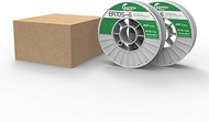 NICETECH, MIG Solid Welding Wire, Carbon Steel, ER70S-6 .035-Diameter, 10 Pounds Spool, 2PKS