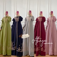 Gamis Dress NABTIK ORI # Athaya Abaya Bordir Asli #1