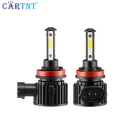 CarTnT 2ชิ้น Super Bright 100W 20000LM หลอดไฟ LED H7 H11 H8 HB3 9005 HB4 9006ไฟหน้ารถหลอดไฟ LED 6000