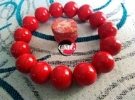 gelang batu coral karang merah laut