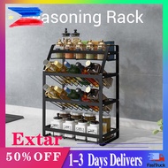4 Layer Kitchen Multifunctional Seasoning Rack Sauce Bottles Jars Spice Condiments Shelf Countertop 