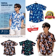 MEN HAWAII FLORAL SHIRT/PREMIUM QUALITY/BAJU KEMEJA LELAKI HAWAII/KEMEJA BUNGA SLIM FIT/NEW ARRIVAL