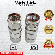 Connector 5/8 inch D12 1/2R LDF4 N Male needle for Coaxial Cable Heliax Feeder 50 Ohm 50ohm 1/2 R 5/