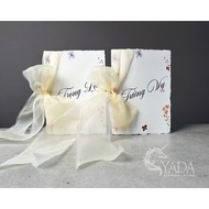 Vows book - Wedding promise card - Model 47