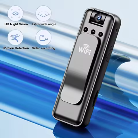 Portable WiFi Wireless Surveillance Camera Video Audio Recording All-in-One Motion Detection Camera 
