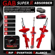 ORIGINAL SET GAB SUPER R FRONT /REAR ABSORBER - SUZUKI SWIFT 1.4 ZC825 AZH414 /SPORT 1.6 ZC32S AZH41