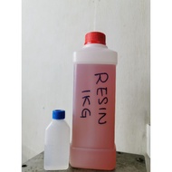 Fibreglass resin 1kg /  catalyst  30ml @ 60ml / Fiberglass Chopped Strand Mat (1m x 1m) / (1m x 2m) 