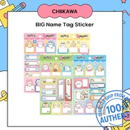 CHIIKAWA BIG Name Tag Sticker
