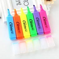 Large Capacity Flat Head Highlighter Watercolor Marker Student Prize Gift Marker Marker Key Marker z