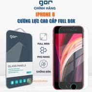 Kính cường lực Iphone 8 trong suốt full màn hình chính hãng GOR - Dán màn hình Iphone 8