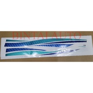 *TOYOTA F651 AVANZA 2012 BODY SITCKER/MARK (BLUE COLOUR) 1SET PZ046-BZ801-01