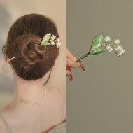 NEW Chinese Traditional Tulip Hairpin Hair Clip Ancient Style Hair Accessories for Women Girls