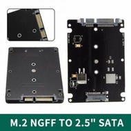 屯京 - [黑色] M.2轉SATA轉接卡 SSD硬盤轉2.5寸sata串口硬盤盒子 [平行進口]
