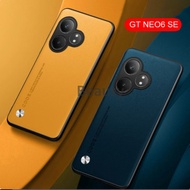 Casing For Realme GT Neo 6 SE 6SE 5SE Neo5 Neo6SE 5G Luxury Leather Plain Skin Phone Case GTNeo6SE Shockproof Bumper Soft  Back Cover For Realme GT Neo 5